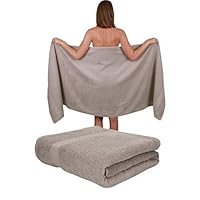 Actuel Toalla De Ducha Color Beige 100% Algodón, /m² De Densidad 70x140cm Actuel 1 Unidad