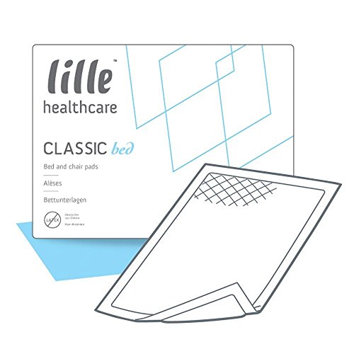Lille Disposable Bed Absorbent with Tuck in Flaps  90 x 180 cm  Extra (1000ml) Pack of 30