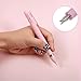 MBAIYO 4-in-1 Nail Dotting Pen, 4-Size Ballpoint Design Dotting Tools for Nail Art Manicure Art Tools with Dot Paint Tips for Painting Sculpting Rhinestones DIY and Salon Pink