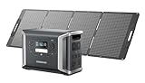 Dabbsson ポータブル電源 2100Pro と 210W ソーラーパネル セット 半固体リン酸鉄リチウム電池 2150Wh 大容量 15年長寿命 纯正弦波 定格2400W 最大瞬時4800W対応 高出力 1.2時間急速充電 容量拡張対応 アプリ遠隔操作 13出力ポート ソーラーパネル対応 四つ充電方式対応 ポータブルバッテリー 車中泊 キャンプ 停電対策 防災に最適 五年保証