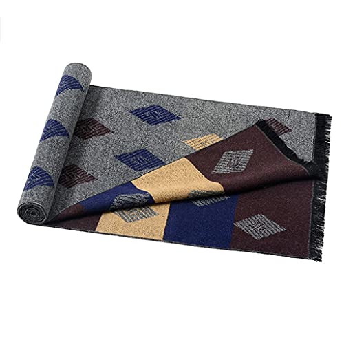 Bufanda cálida for hombre ideal para protegerse del frío en trayectos de invierno 2