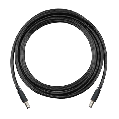 Câble d'alimentation pour panneau solaire et caméra de piste mâle 5.5 x 2.1mm