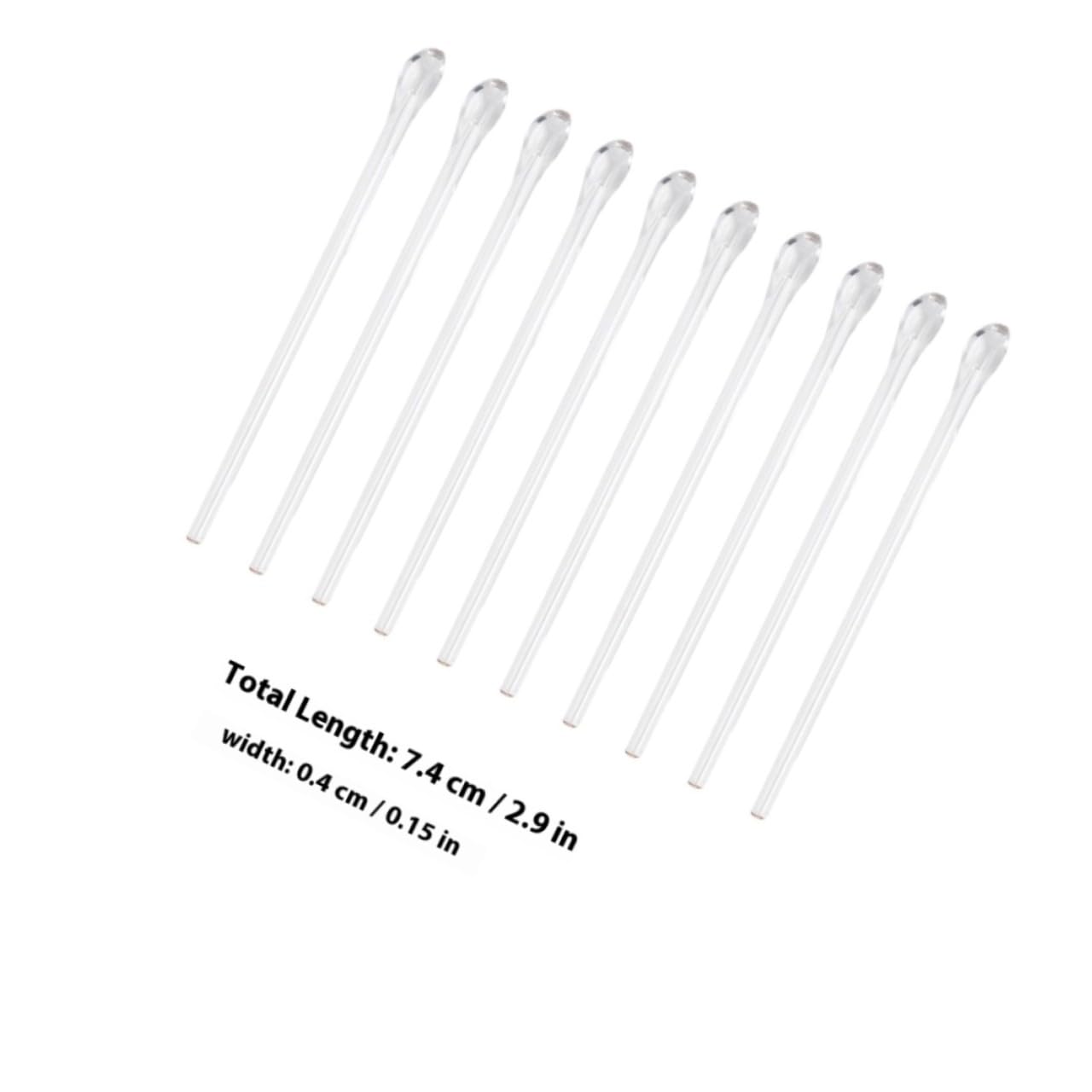 Embouts de Branches pour Lunettes en Silicone Transparent Lot de 10 Support Antidérapant Ergonomique pour Lunettes de Soleil et Usage Quotidien
