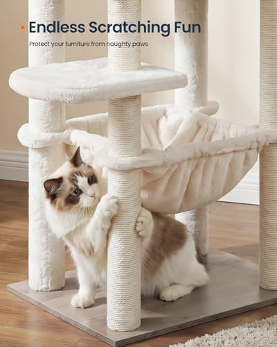 Rascador para Gatos SONGMICS HOME Multinivel con Hamaca miniatura 6