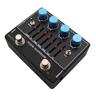 【Bass Preamp & DI with 6 Band Graphic EQ】The EQ pedal delivers studio grade tone shaping with a dedicated 6 band graphic EQ, giving you precise control over bass frequencies with ±12dB adjustments at 80Hz/5kHz and ±10dB at 250Hz/500Hz/1.5kHz/3kHz. Sh...