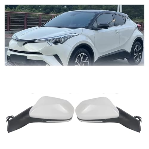 ~[AZug^ CHR C HR C-HR 2017 2018 2019 2020 2021 2022 2023 Retrovisor De Puerta Exterior Con De Giro p(5pin custom color)