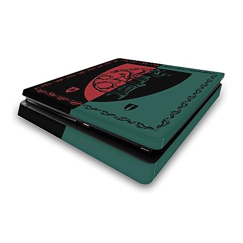 Skin PS4 Slim autocollant vinyle protection anti-rayure motif House of the Dragon