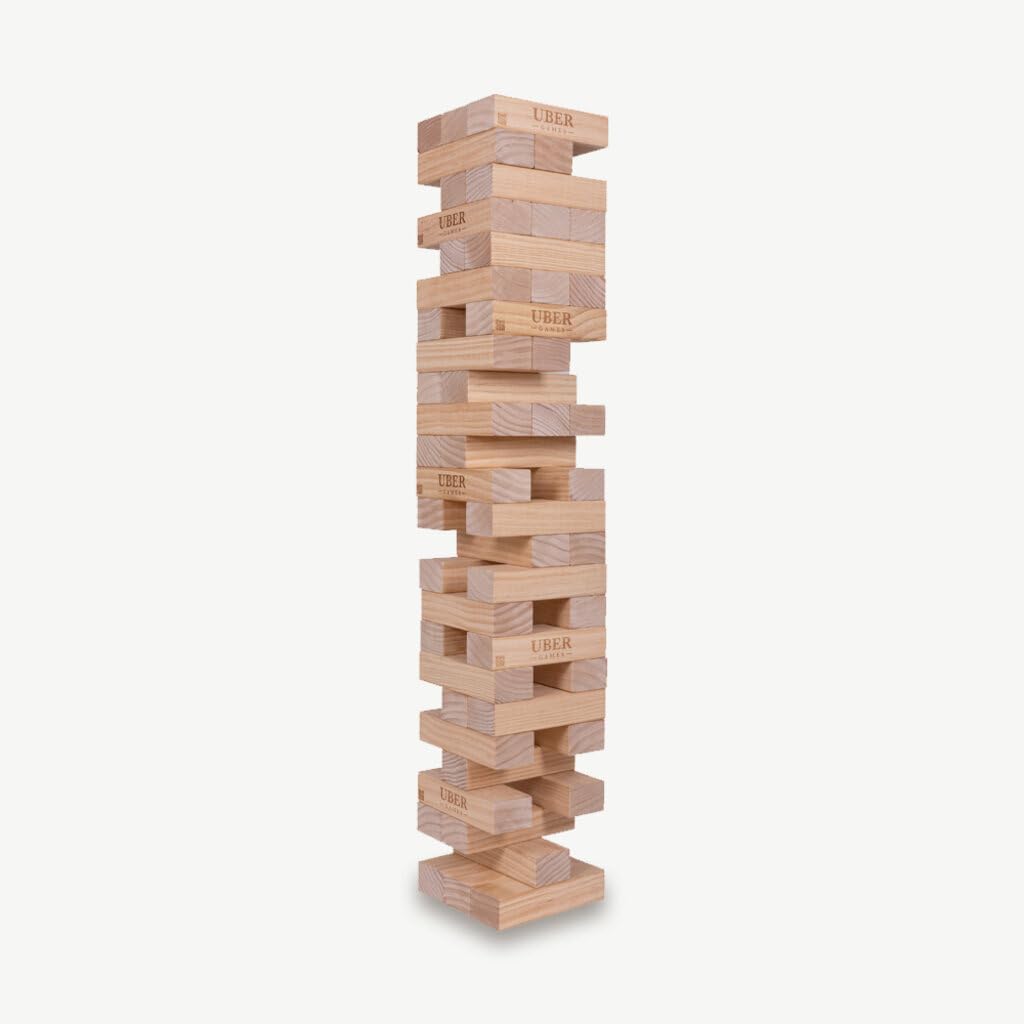 Jenga géant - taille : Moyen 90cm - Ubergames