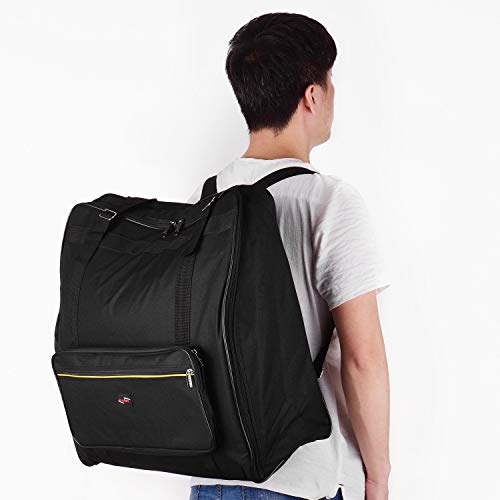 AntPower Accordion Case Gig Bag Backpack with Anti-Collision Interlayer for 120 Bass Accordions Musical Keyboard Accessories