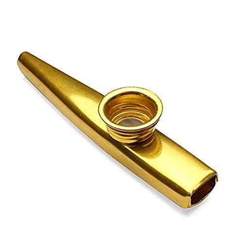 Kazoo Flûte en métal Instrument de musique Percussion Cadeau pour enfants Bon rapport qualité/prix Design joli - Les Beatles, Paul McCartney, John Lennon, RIngo Starr, George Harrison Kazoo Flûte en métal Instrument de musique Percussion Cadeau pour enfants Bon rapport qualité/prix Design joli