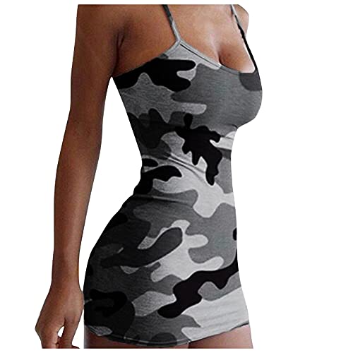 Routinfly Damen Langarmkleider, Mode Frauen Vintage Herbst Neues Rundhalsausschnitt Kleid Mit UnregelmäßIgem Saum Bedruckt Minikleid Shirt Lose Tunika Kleid