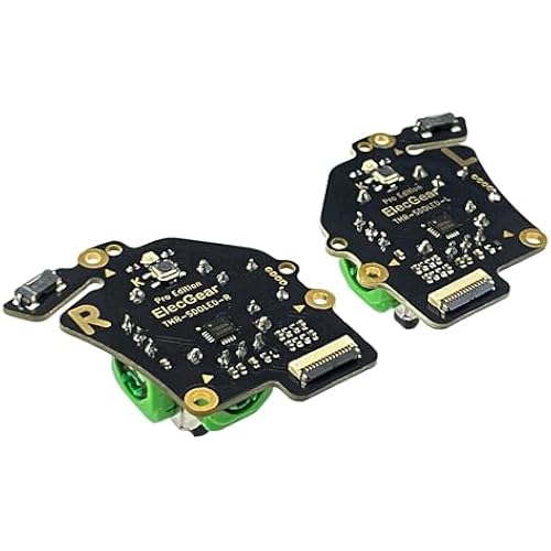 ElecGear TMR Joystick Module Replacement for Steam Deck OLED, PCB Assembly with MCU Calibration and TMR Hall Left/Right Control Stick Laptop PC Repair Part - (OLED Edition)