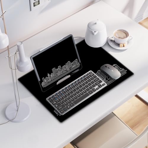 Tapis de souris de jeu XXL surface speed LL-COEUR glisse fluide et précise - 4