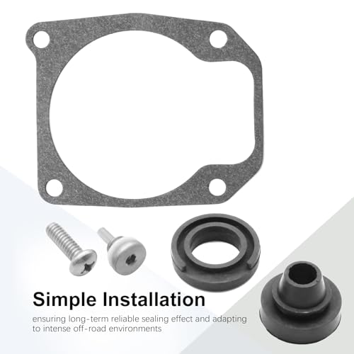 Vkinman Kit de vedação de caixa de engrenagens 433550, substituição para motor externo Johnson Evinr