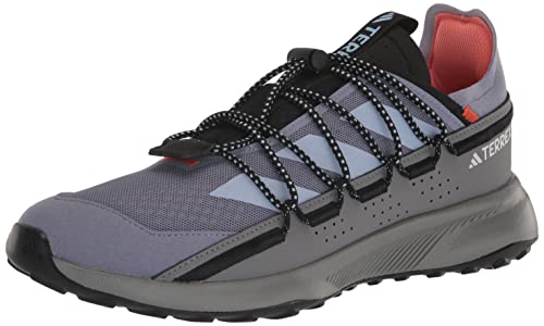 Adidas Men's Terrex Voyager 21 Walking Shoe, Silver Violet/Blue Dawn/Solar Gold, 11