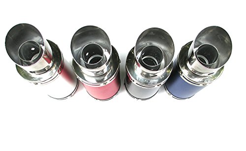 New! High Performance Exhaust System Muffler For Gy6 50Cc-400Cc 4 Stroke Scooters Atv Go Kart (Blue) #TOP7