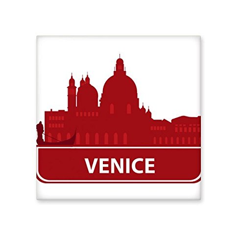 Carreaux de céramique Venise Italie rouge en bisque de qualité supérieure taille L