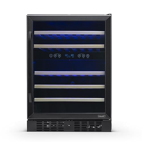 Newair NWC046BS00 24 Inch Wine Cooler, 46 Bottle Dual Zone Wine Refrigerator thumb #14