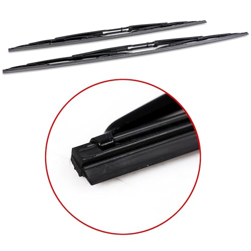 Image of Bosch Automotive 3397001539 Twin Standard Original Equipment Replacement Wiper Blade - 26 inch /22 inch (Set of 2) | Driver and Passenger Side Original Equipment Replacement Blades