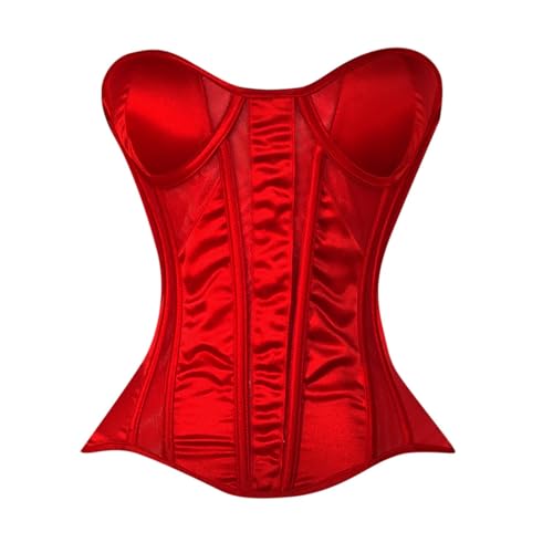 Top gainant pour femme avec corset sans bretelles extensible effet ventre plat