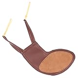 Parliky Comfortable Violin Shoulder Rest 3/4 4/4 Size Skin-Friendly Chin Pad for Violin Soft Multi-Function Support Accessory for Adult Players