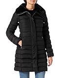 Bolsillos con forro abrigado Geox W SEYLA Mujer Chaquetas, Negro, 46