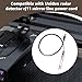Lakapre RJ11 Replacement Mirror Wire Power Cord Compatible with Uniden R8, R7, R4, R3, R1 Radar Detectors - 14 Inch Direct Wire Kit for Uniden Radar Detectors for Cars (3005201U)