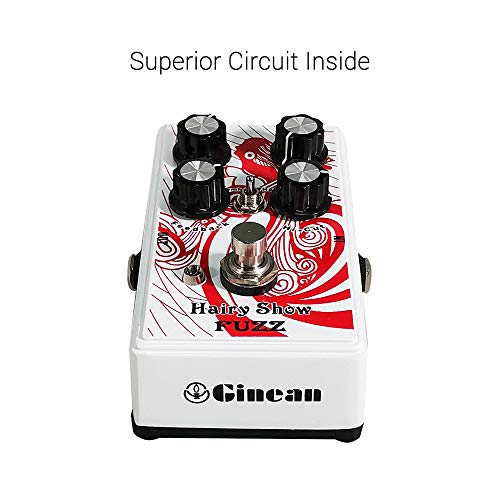Fesjoy Guitare électrique, Pédale d’effet Guitare Fuzz pour Instrument à Cordes Basse Guitare électrique - Les Beatles, Paul McCartney, John Lennon, RIngo Starr, George Harrison Fesjoy Guitare électrique, Pédale d'effet Guitare Fuzz pour Instrument à Cordes Basse Guitare électrique – Image 6