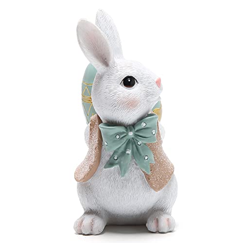 Hodao-55-Inch-Polyresin-Bunny-Decorations-Spring-Easter-Decors-Figurines-Tabletopper-Decorations-for-Party-Home-Holiday-Cute-Rabbit-Easter-Gifts-Blue Hodao 55 Inch Polyresin Bunny Decorations Spring Easter Decors Figurines Tabletopper Decorations for Party Home Holiday Cute Rabbit Easter Gifts Blue