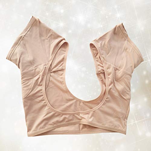 HEALLILY 1stk Schweiss Achsel Weste Xxl Schweißpads Achseln Achselschild Unterwäsche Atmungsaktiver Schweißschutz Unterarm-schweißschutz Für Damen Achsel-bh-pads Yoga Fitness Gestalter