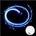 LED Fiber Optic Whip, Optical Pixel Light-up Whips, Monochromatic Light Source, 3 Light Effects, USB Rechargeable, Flow Toy Perfect for Dance, Parties, Internet Celebrity Live Broadcast Room