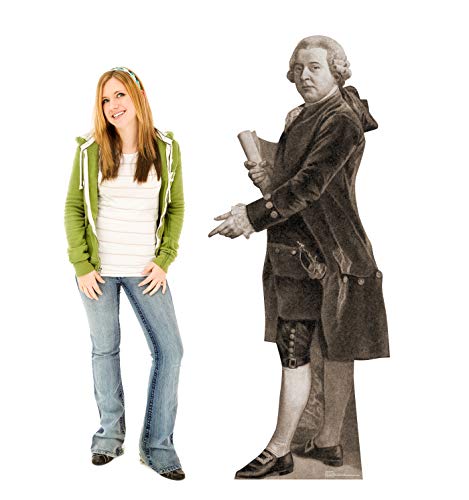Image of Cardboard People John Adams Life Size Cardboard Cutout Standup