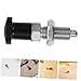 Unomor Sturdy Spring Plunger Indexing Pin Stainless Steel Reset Spring Plunger for Industrial DIY