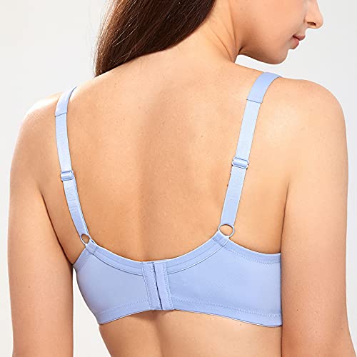 Image of Gratlin Women's Underwire Nursing Bras Support Full Coverage Lightly Padded Maternity Bra for Breastfeeding