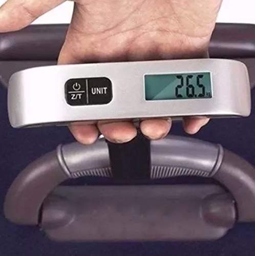 Balança Digital Portátil Mão Trava Mala Bagagem