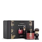 The Art of Shaving Festive Duo Shaving Kit for Men. 5oz Shaving Cream and Shaving Brush, Sandalwood, 2 ct.