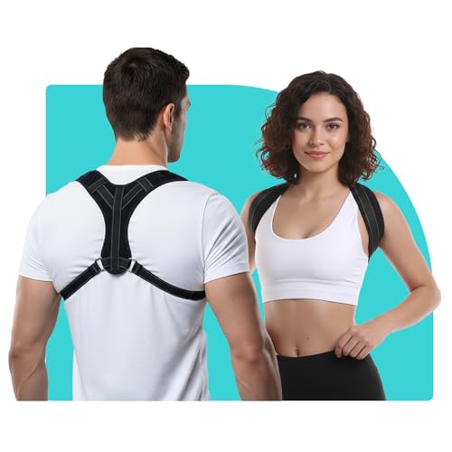 Posture Corrector for Men and Women, UltraSupport+ Comfortable Upper and