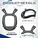 Joyfolk 2 Pcs Rubber Ring for Full Facepieces Compatible with 6000 Series Respiratory Protection, Compatible with 6800/37004 Respiratory Protect Cover Replacement Part