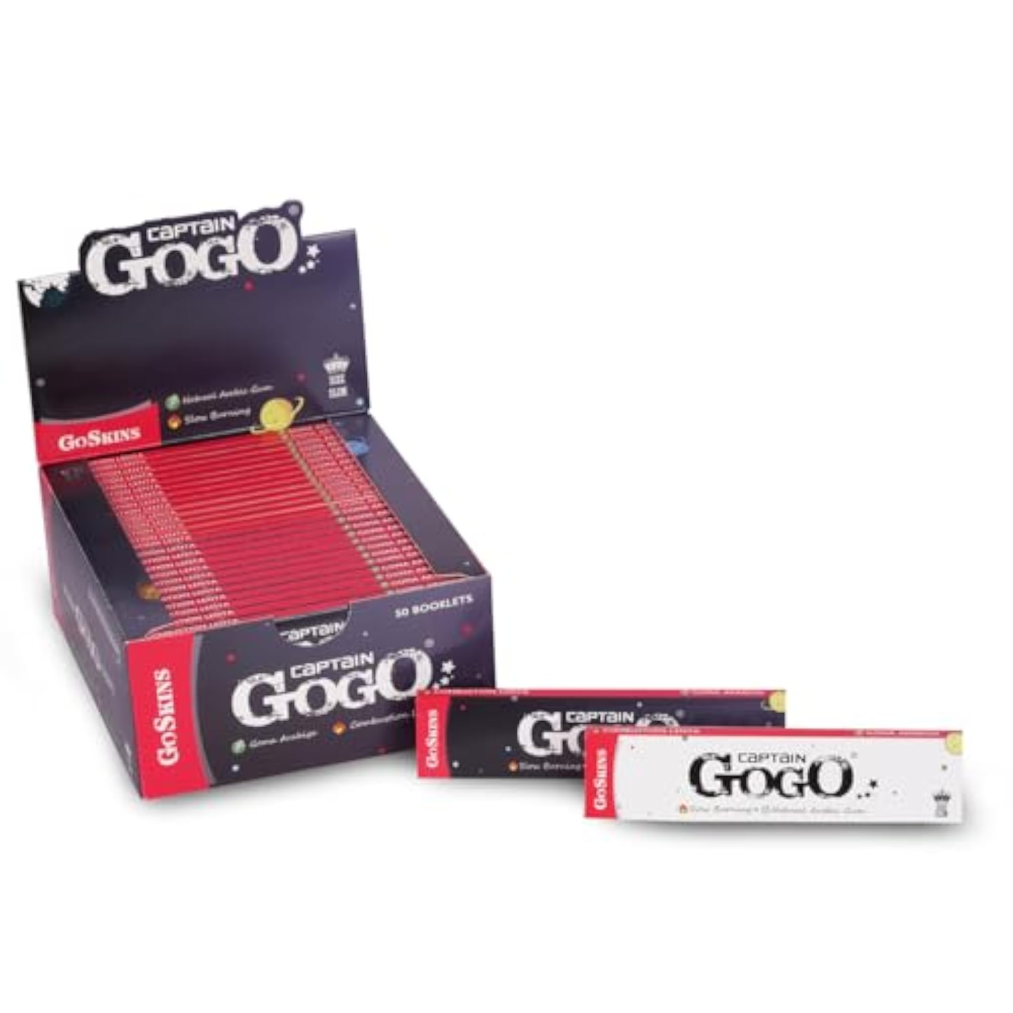 King Size Slim Rolling Papers Pack of 50, Ultra Thin