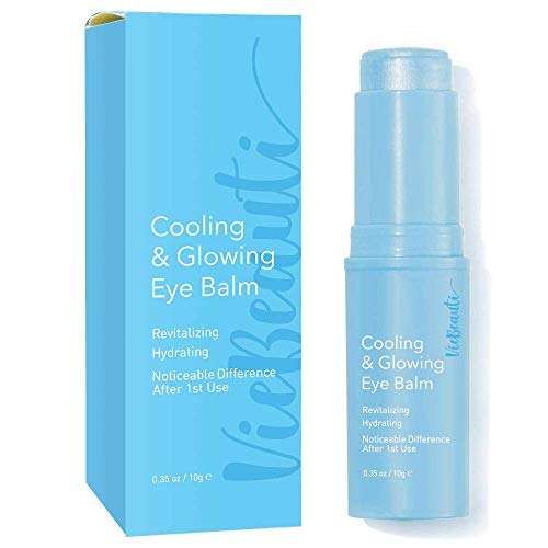 VieBeauti Cooling & Glowing Eye Balm- Quick Acting Hydrating and Rejuvenating Eye Balm