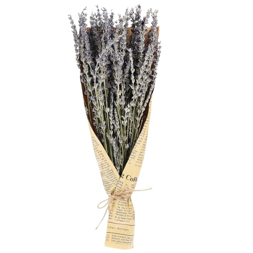 Bouquet de flores secas de lavanda natural decorativo miniatura 1