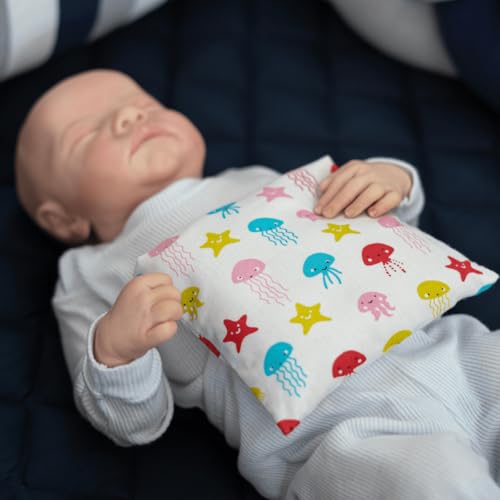 Samani, Bolsa de Semente p/Cólicas Bebê Estampa Corações