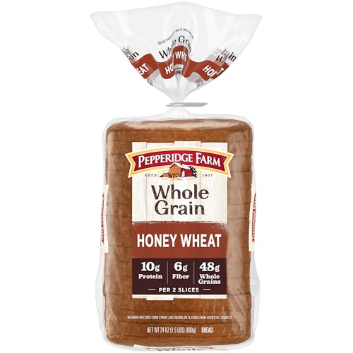 Pepperidge Farm Whole Grain Honey Wheat Bread, 24 Oz Loaf