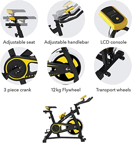 ANCHEER Ergometer hometrainer, inklapbaar, zitfiets voor thuis, F-Bike senioren testwinnaar, multifunctionele beentrainer, X-Bike fietstrainer, Cyclette met app-bediening, hartslag - Afbeelding 7