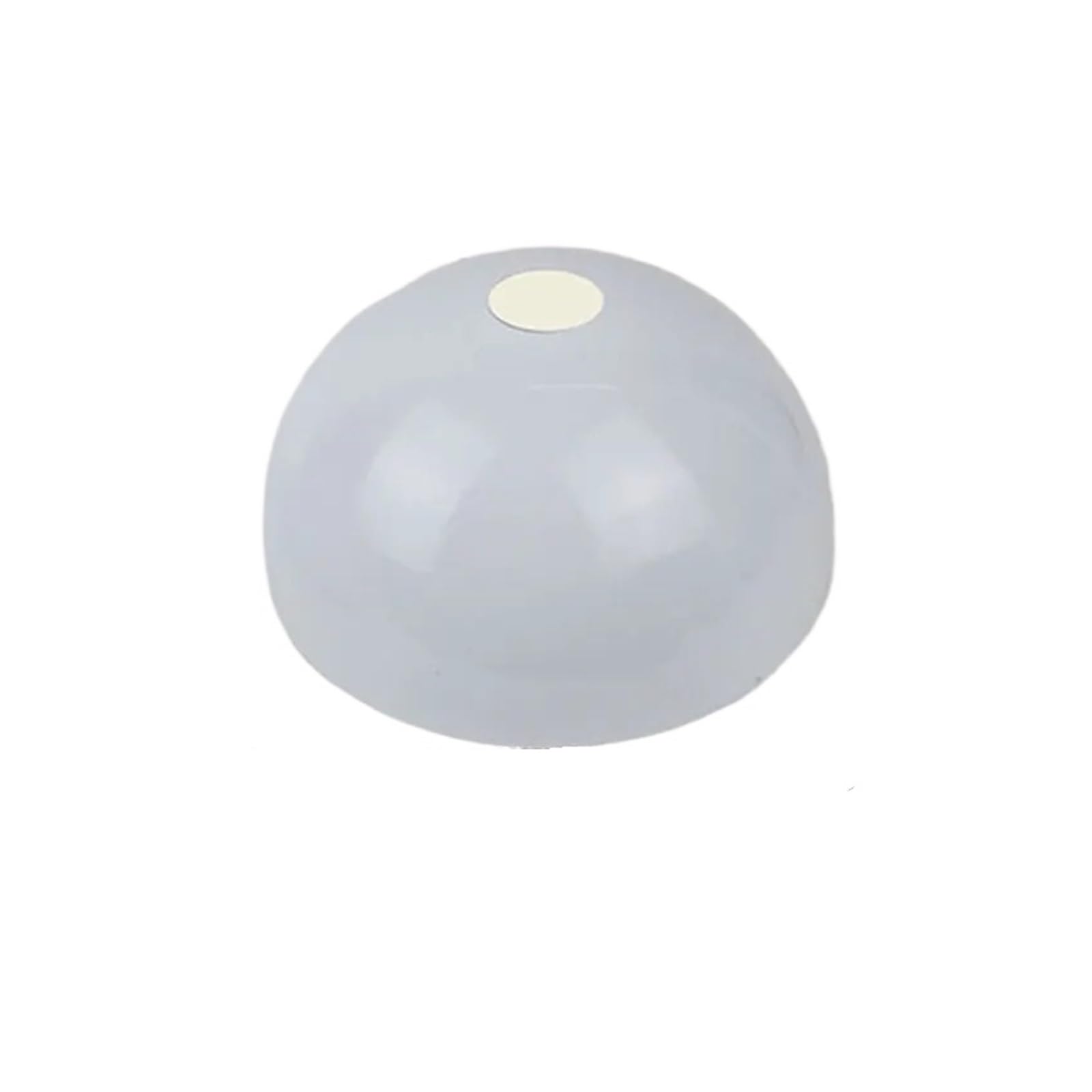 HKYBCF Lamp Shade Metal Hanging Pendant Lampshade 250mm Half Circular BlackMetal Dome Lamp Shade for Bedroom(White)