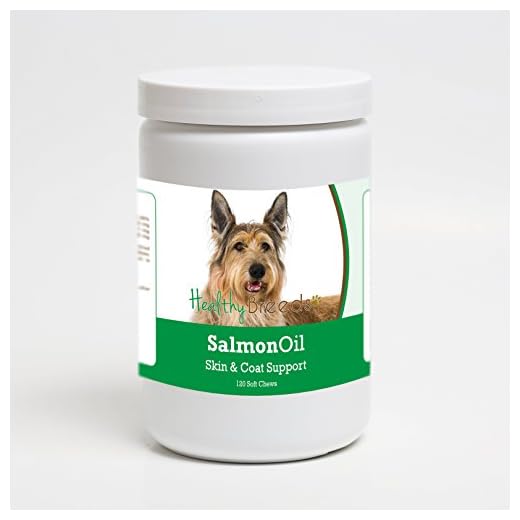 Healthy Breeds Berger Picard Salmon Oil Soft Chews 120 Count