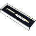 Graphique "Girl Boss" Fashion Pen, 5.5" Refillable Black Ink Ballpoint Pen w/ Gold Finish & Matching Gift Box, Makes a Beautiful, Unique Gift