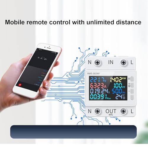 Compteur de consommation d'énergie WIFI pour réduire vos factures de maison - 8