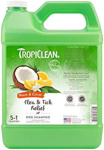 TropiClean Dry Cat Shampoo - Deep Cleansing Waterless Cat Shampoo - No Water Required - Moisturises Dry Skin - Used by Groomers - Oatmeal Enriched, 220ml
