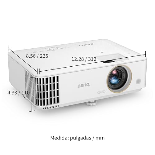 Image of BenQ TH685i Full HD Projector, 3500 Lumens Console Gaming Projector, 5W Speakers, Smart Android TV Home Cinema Projector, Xbox /PS5 compatible, 8.3ms Input Lag(1080p@120Hz), Projector 4K Bluetooth Wifi